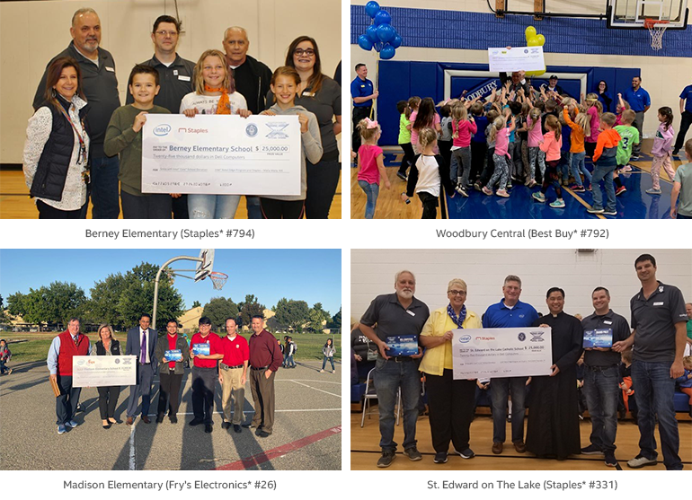 Score with Intel® Core™ school winners