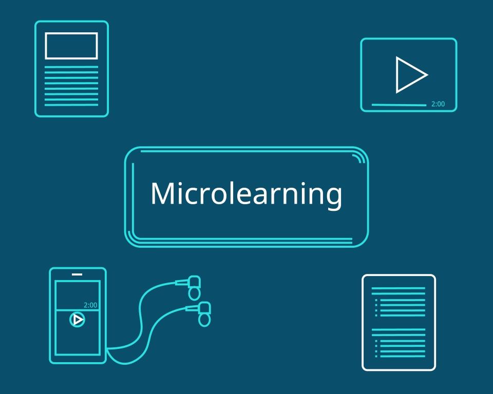 Video microlearning for retail associate training